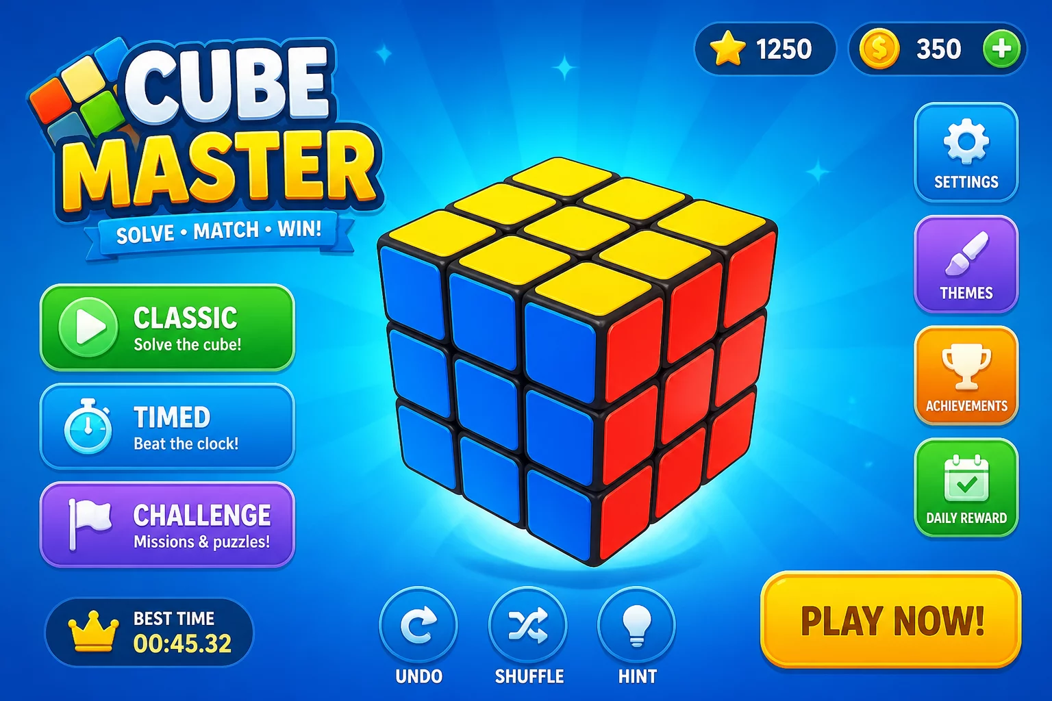 3D Rubik Puzzle