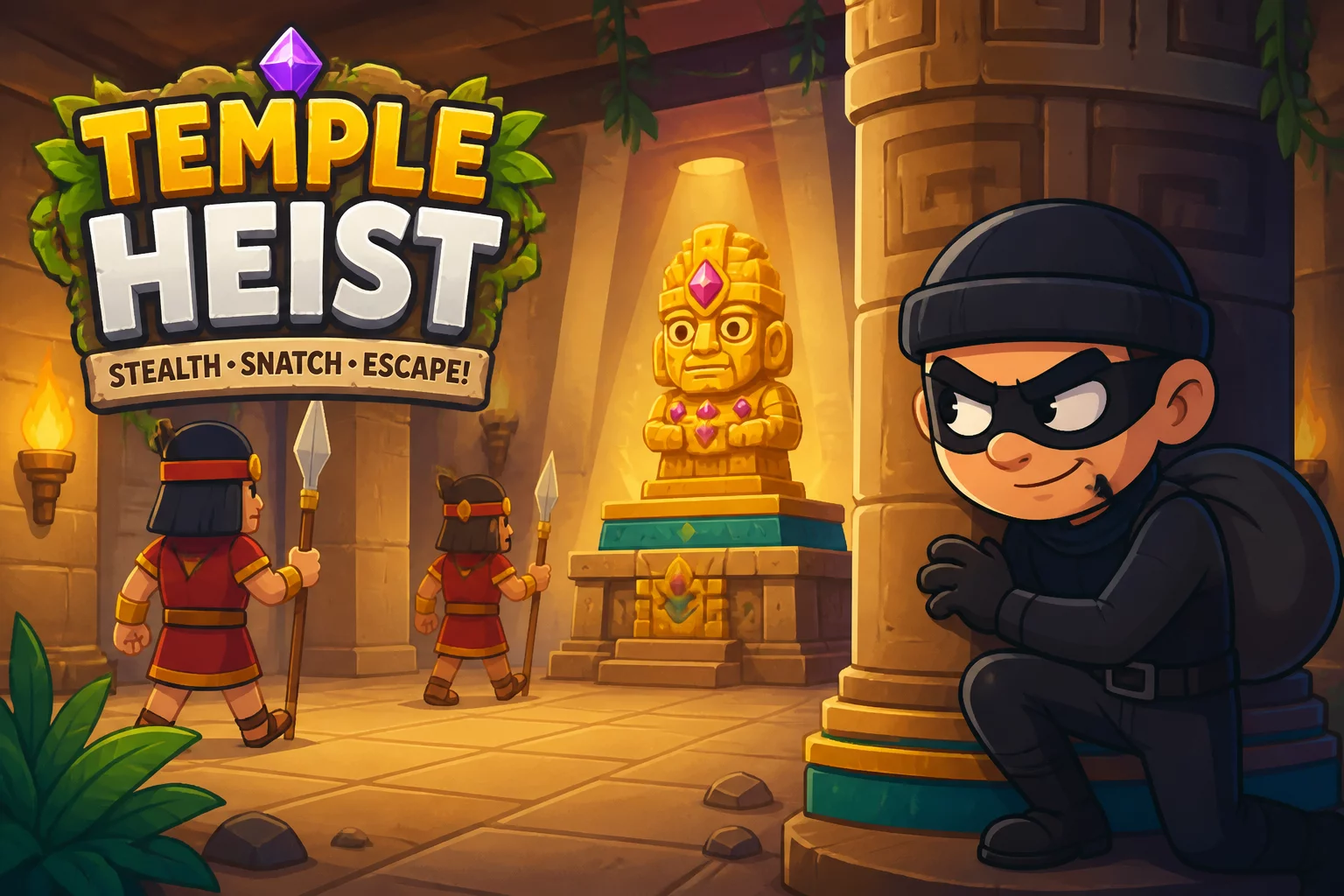 Bob The Robber 5 The Temple Adventure Heist