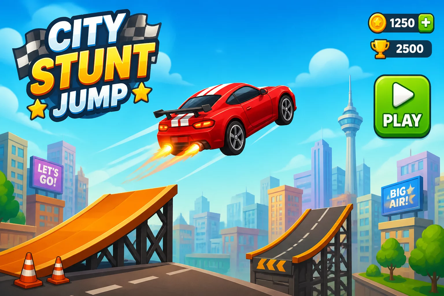 City Car Stunt 2 Jump