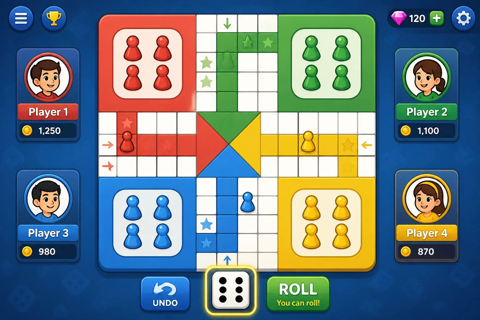 Ludo Online Match