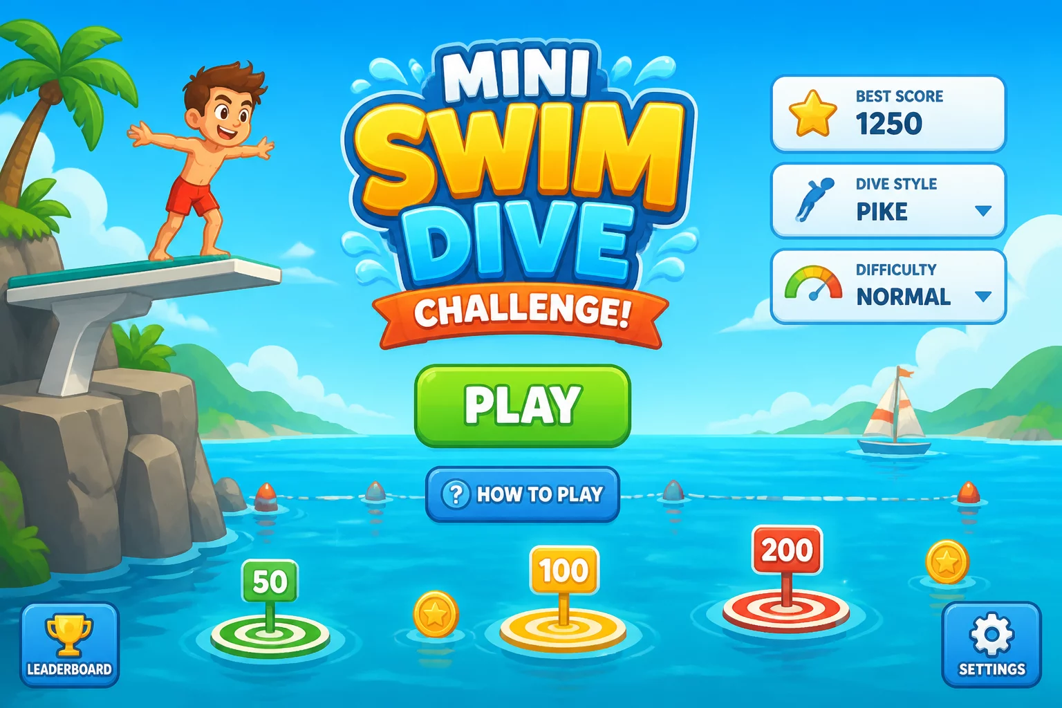 Mini Swim Dive